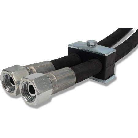 5x OBEJMA PODWÓJNA 20 mm MOCOWANIE PRZEWODÓW HYDRAULICZNYCH